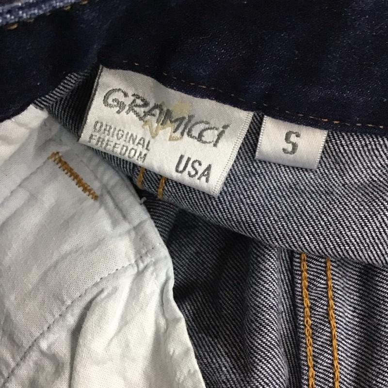 グラミチ GRAMICCI パンツ デニム、ジーンズ デニムパンツ スリムパンツ ストレッチパンツ ジーンズ S 無地 インディゴ / インディゴ /  メンズ USED 古着 中古 10112173