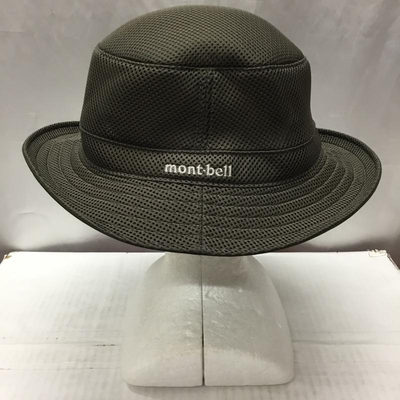 モンベル mont-bell 帽子 ハット 1118193 3Dメッシュハット ロゴ、文字 カーキ / カーキ /  レディース USED 古着 中古 10113766