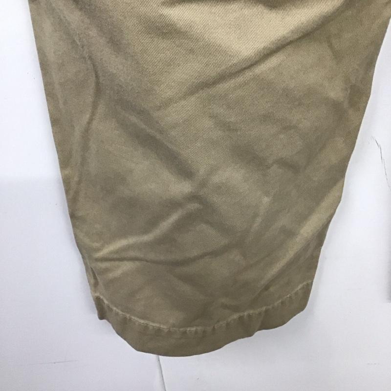 ポロバイラルフローレン Polo by RALPH LAUREN パンツ チノパン チノパン カジュアルパンツ ワイドパンツ ストレートパンツ 38 無地 ベージュ / ベージュ /  メンズ USED 古着 中古 10120360
