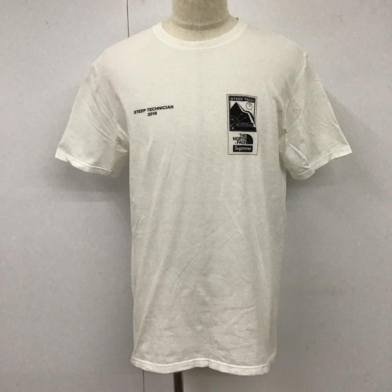シュプリーム Supreme Tシャツ 半袖 16SS STEEPTECHTEE 半袖カットソー プリントTシャツ M ロゴ、文字 白 / ホワイト /  メンズ USED 古着 中古 10120031