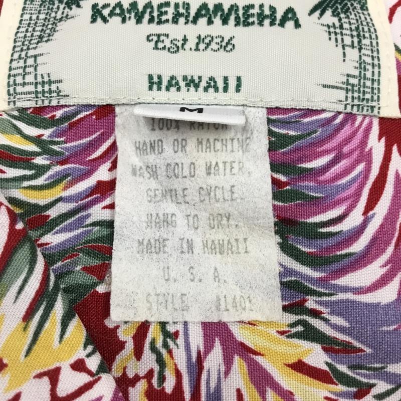 カメハメハ KAMEHAMEHA シャツ、ブラウス 半袖 アロハシャツ M 総柄 マルチカラー / マルチカラー /  メンズ USED 古着 中古 10109670