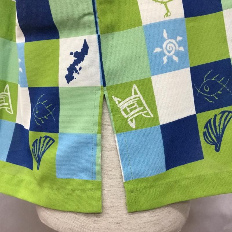 マンゴ MANGO シャツ、ブラウス 半袖 M  黄緑 / イエローグリーン /  メンズ USED 古着 中古 10108695