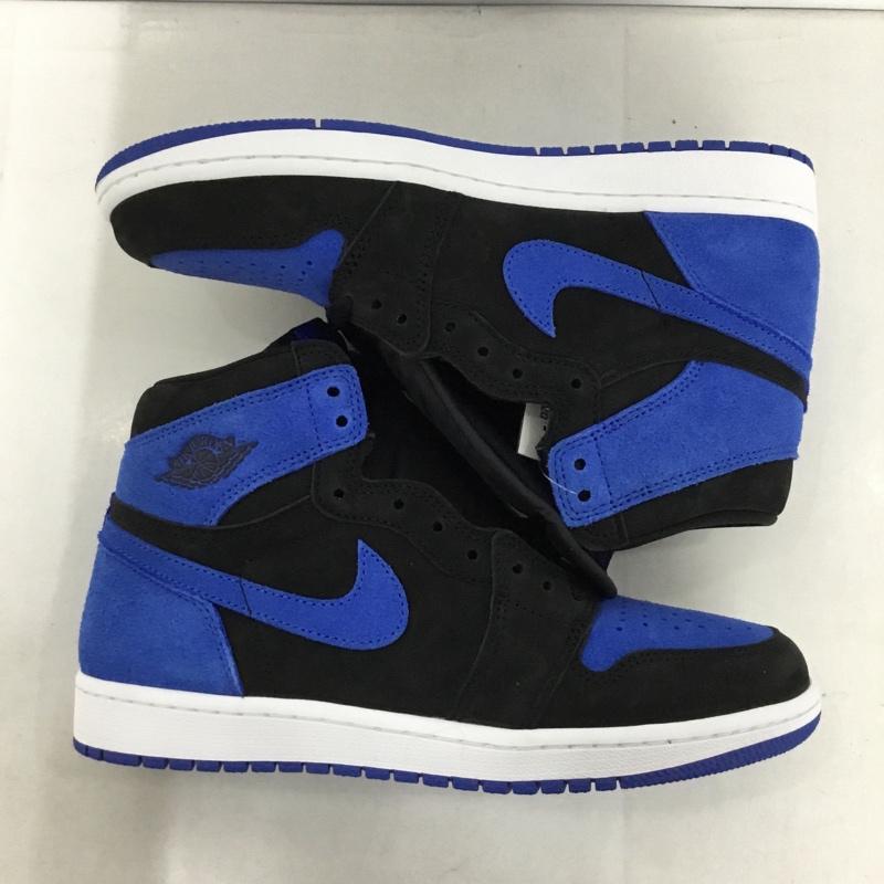 ナイキ NIKE スニーカー スニーカー DZ5485 042 AIR JORDAN 1 RETRO HIGH OG 26.5cm 箱有 26.5cm ロゴ、文字 黒 / ブラック / X 青 / ブルー /  メンズ USED 古着 中古 10145584