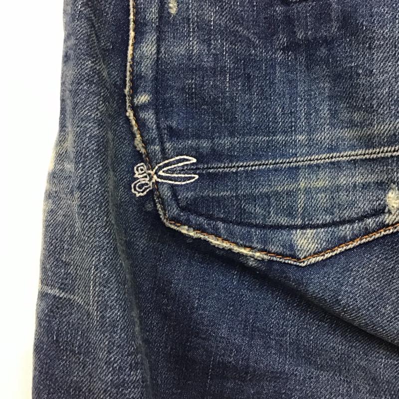 デンハム DENHAM パンツ デニム、ジーンズ 28インチ 無地 インディゴ / インディゴ /  メンズ USED 古着 中古 10141172