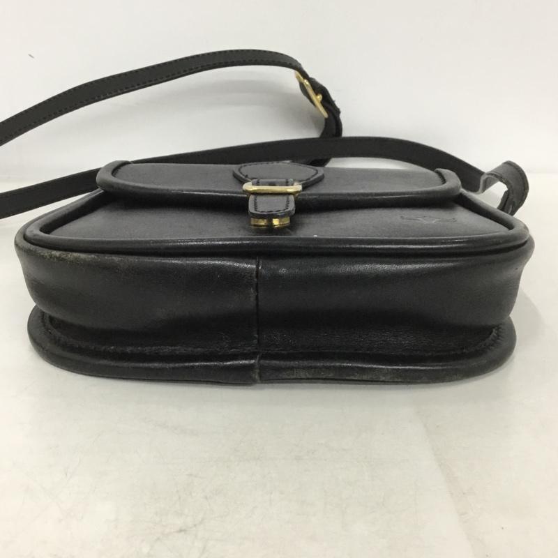 パトリックステファン PATRICK STEPHAN ショルダーバッグ ショルダーバッグ レザー ワンポイント 黒 / ブラック /  レディース USED 古着 中古 10143544