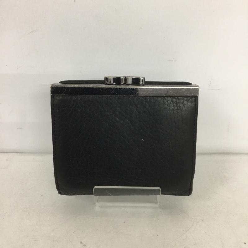 ステータスエンザイエティー STATUS ANXIETY 財布 二つ折り SA1891 ロゴ、文字 黒 / ブラック /  メンズ USED 古着 中古 10138847