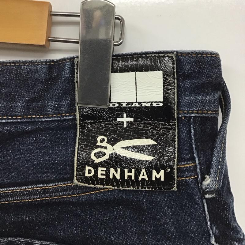 デンハム DENHAM パンツ デニム、ジーンズ デニムパンツ ワイドパンツ カジュアルパンツ 29インチ 無地 インディゴ / インディゴ /  メンズ USED 古着 中古 10146096