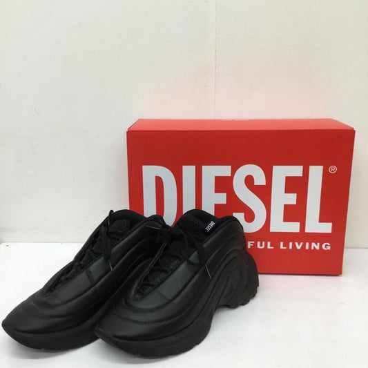 ディーゼル DIESEL スニーカー スニーカー S25-10-CHP 26.5cm 無地 黒 / ブラック /  メンズ USED 古着 中古 10133945