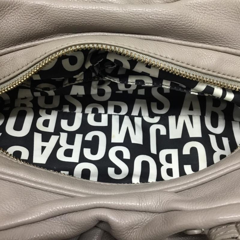 マークバイマークジェイコブス MARC by MARC JACOBS ハンドバッグ ハンドバッグ ショルダーバッグ 2WAY 牛革 無地 グレージュ / グレージュ /  レディース USED 古着 中古 10112516