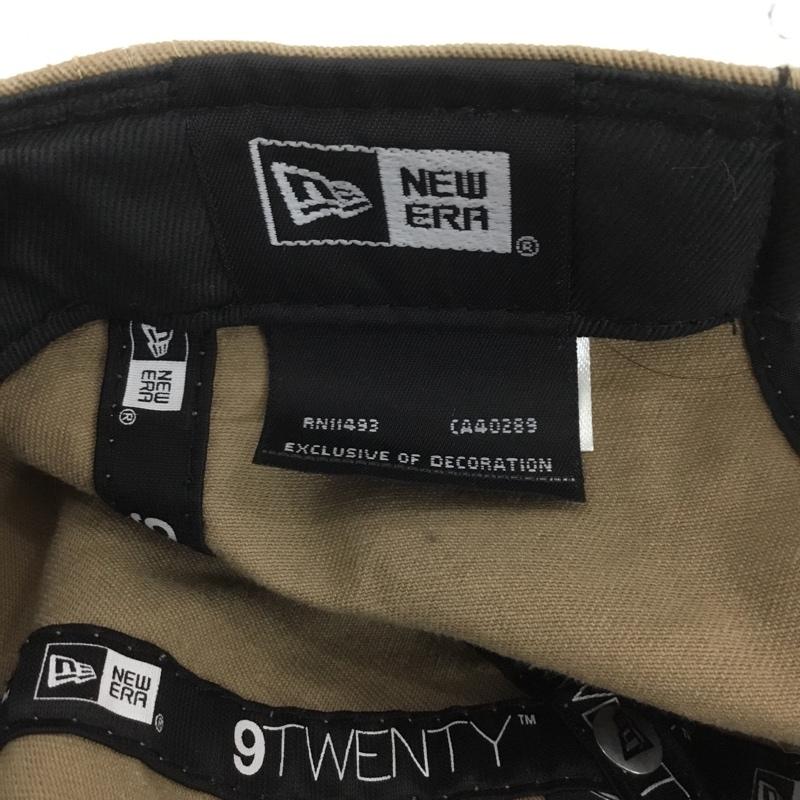 ニューエラ NEW ERA 帽子 キャップ ニューヨーク ヤンキース NY MLB ロゴ、文字 ベージュ / ベージュ /  メンズ USED 古着 中古 10124187