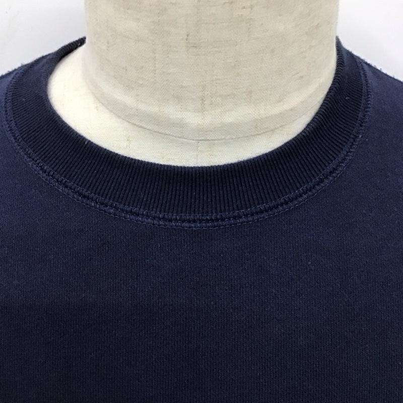 ブラックアイパッチ BlackEyePatch トレーナー 長袖 L ロゴ、文字 紺 / ネイビー /  メンズ USED 古着 中古 10121857