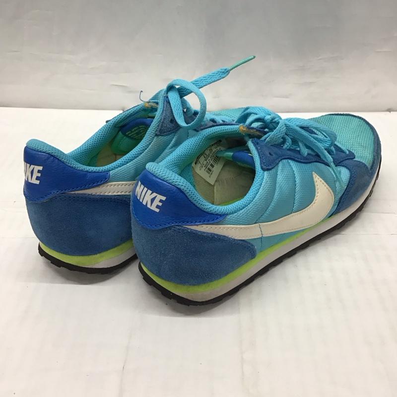ナイキ NIKE スニーカー スニーカー 644451-417 WMNS GENICCO 24cm 24.0cm ロゴ、文字 青 / ブルー / X 水色 / ライトブルー /  レディース USED 古着 中古 10118772