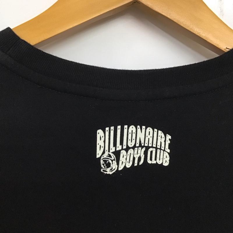 ビリオネア・ボーイズ・クラブ BILLIONAIRE BOYS CLUB Tシャツ 半袖 半袖カットソー プリントTシャツ クルーネックカットソー L プリント 黒 / ブラック /  メンズ USED 古着 中古 10135493