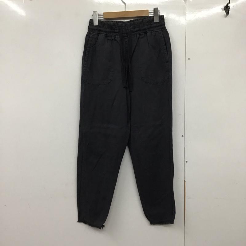 ザラ ZARA パンツ ワークパンツ、ペインターパンツ ワークパンツ スリムパンツ カジュアルパンツ XS 無地 黒 / ブラック /  メンズ USED 古着 中古 10141517