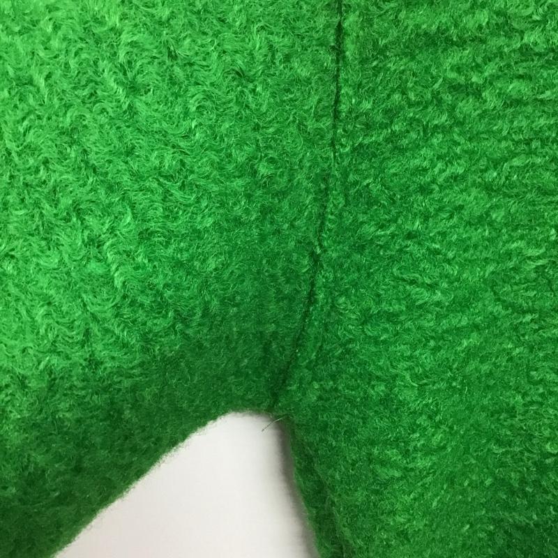 ザラ ZARA シャツ、ブラウス 長袖 2712/409/914 テクスチャーショート　スウェットシャツ M 無地 緑 / グリーン /  レディース USED 古着 中古 10131052