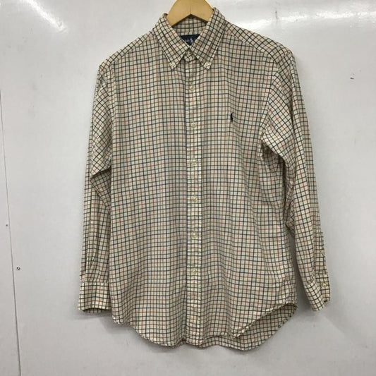 ラルフローレン RALPHLAUREN シャツ、ブラウス 長袖 長袖シャツ チェックシャツ カラーシャツ ボタンダウンシャツ M チェック マルチカラー / マルチカラー /  メンズ USED 古着 中古 10136192