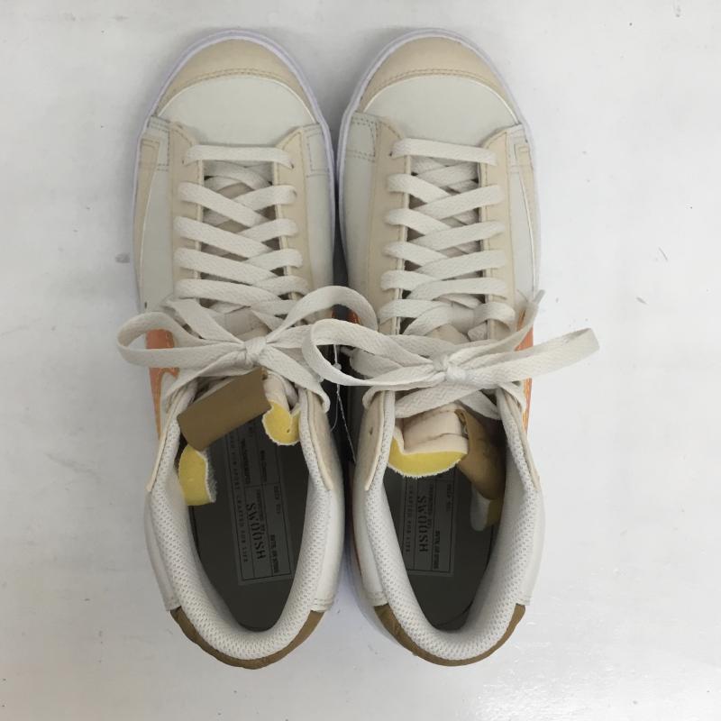 ナイキ NIKE スニーカー スニーカー NIKE BLAZER MID77 EMB DQ7674-001 28.0cm ロゴ、文字 オフホワイト / オフホワイト / X 橙 / オレンジ / X 茶 / ブラウン /  メンズ USED 古着 中古 10128712