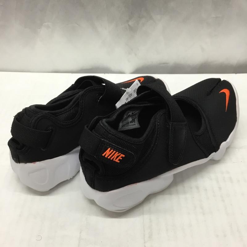 ナイキ NIKE スニーカー スニーカー DN1338-001 WMNS AIR RIFT BR 25cm 箱有 25.0cm ロゴ、文字 黒 / ブラック / X 白 / ホワイト / X 橙 / オレンジ /  レディース USED 古着 中古 10110566