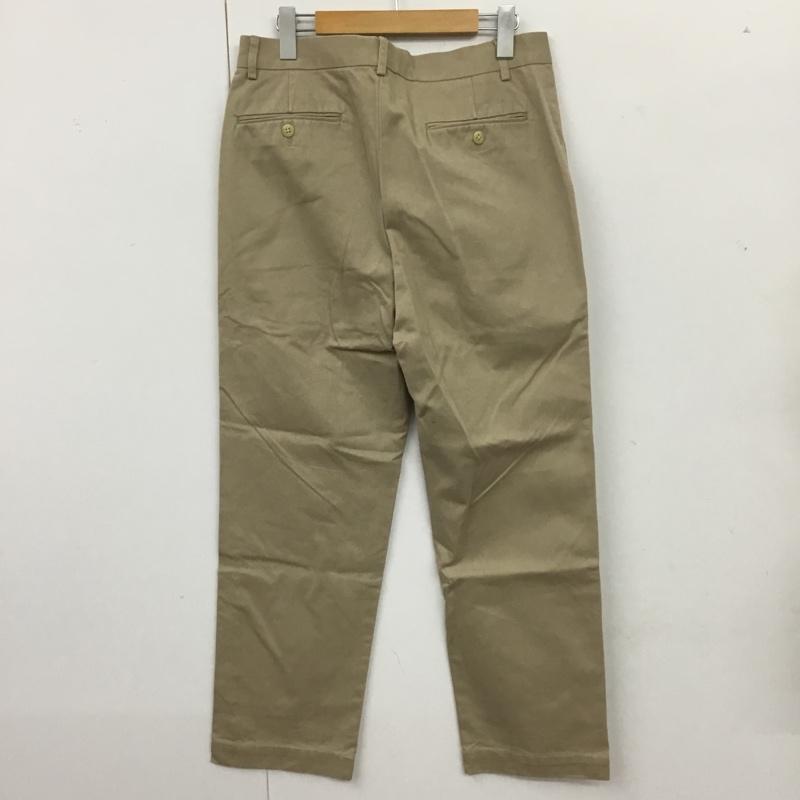 ポロバイラルフローレン Polo by RALPH LAUREN パンツ チノパン チノパン カジュアルパンツ ワイドパンツ ストレートパンツ 33インチ 無地 ベージュ / ベージュ /  メンズ USED 古着 中古 10115643