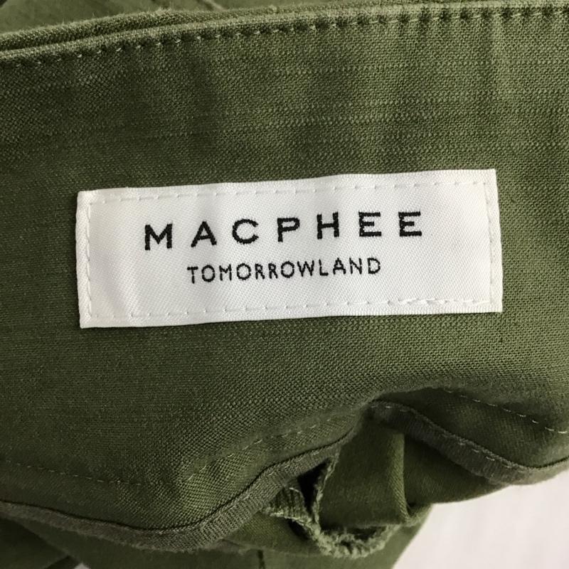 マカフィー MACPHEE パンツ ワークパンツ、ペインターパンツ 34 無地 カーキ / カーキ /  レディース USED 古着 中古 10131997