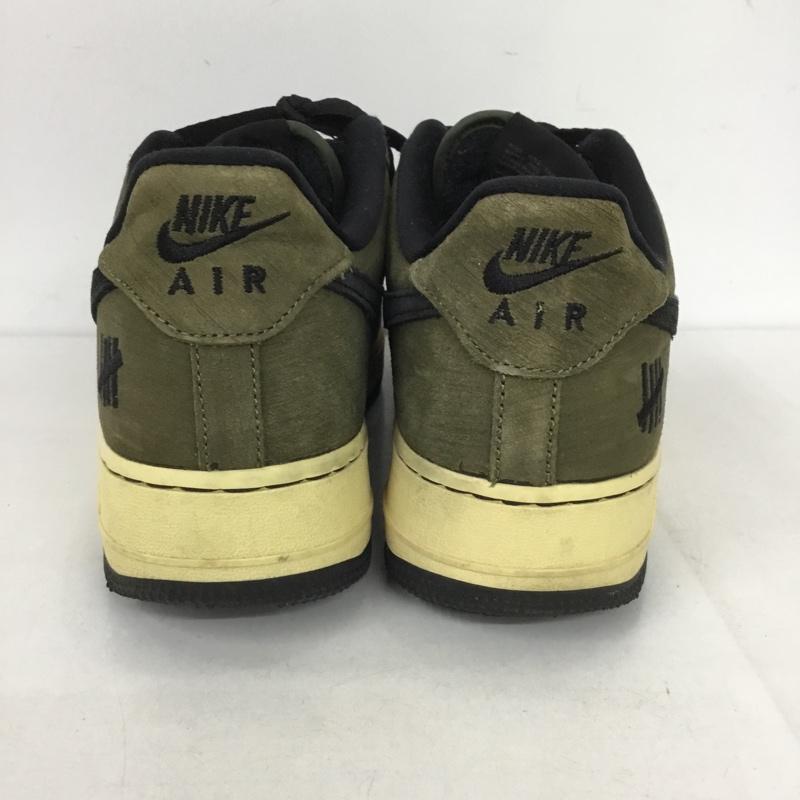 ナイキ NIKE スニーカー スニーカー DH3064-300 AIR FORCE 1 LOW SP UNDEFEATED 27.5cm 箱有 27.5cm ロゴ、文字 カーキ / カーキ / X 黒 / ブラック /  メンズ USED 古着 中古 10130016