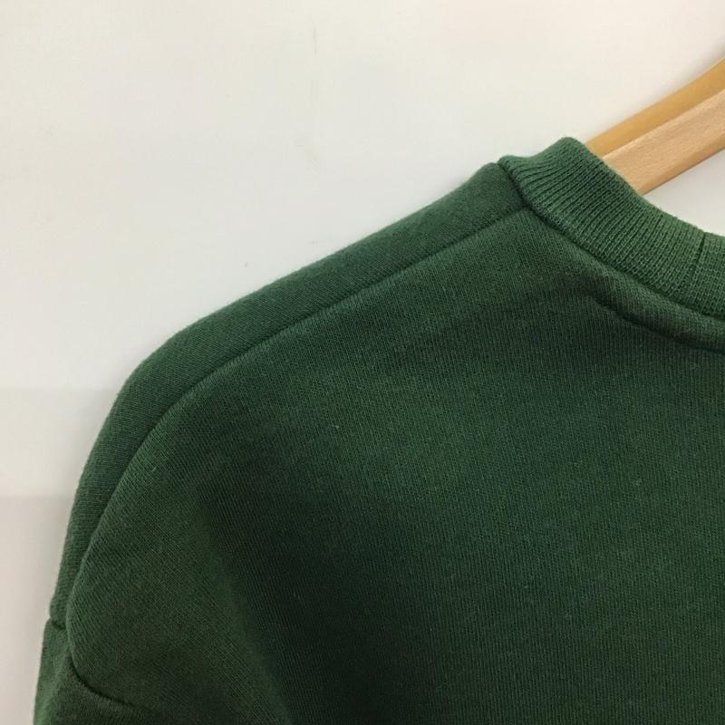 ポロラルフローレン POLO RALPH LAUREN トレーナー 長袖 長袖トレーナー スウェット クルーネック プルオーバー L ロゴ、文字 緑 / グリーン /  メンズ USED 古着 中古 10137822