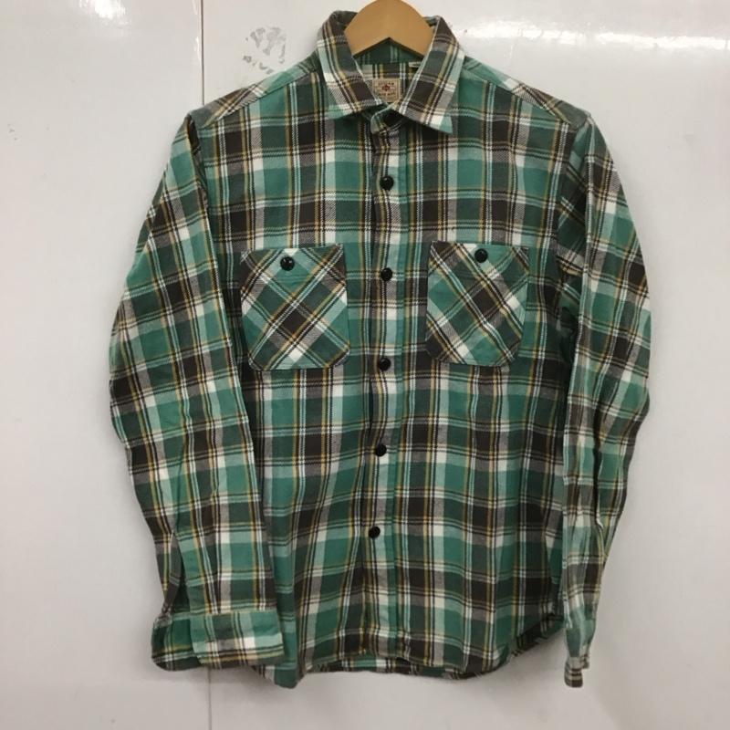 シュガーケーン SUGAR CANE シャツ、ブラウス 長袖 S チェック マルチカラー / マルチカラー /  メンズ USED 古着 中古 10126552