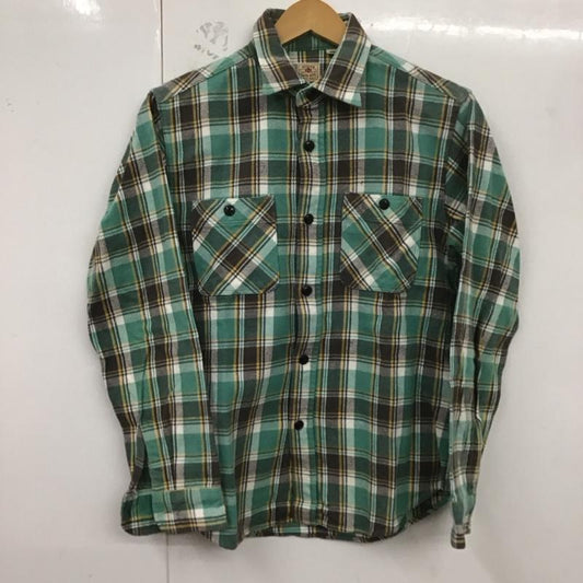 シュガーケーン SUGAR CANE シャツ、ブラウス 長袖 S チェック マルチカラー / マルチカラー /  メンズ USED 古着 中古 10126552