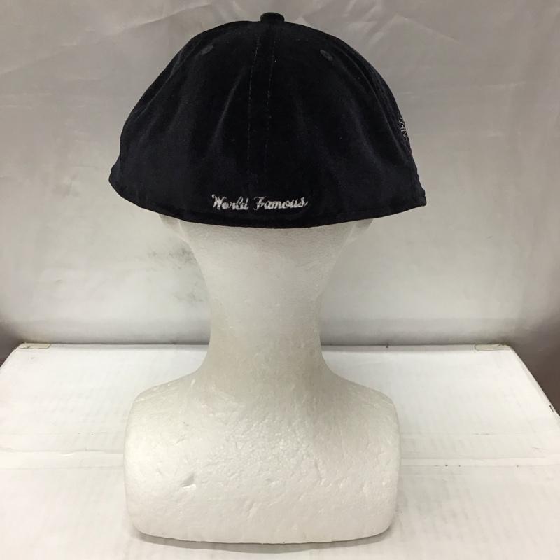 シュプリーム Supreme 帽子 キャップ NEW ERA Velour Box Logo world famous 2022 ロゴ、文字 黒 / ブラック /  メンズ USED 古着 中古 10114327