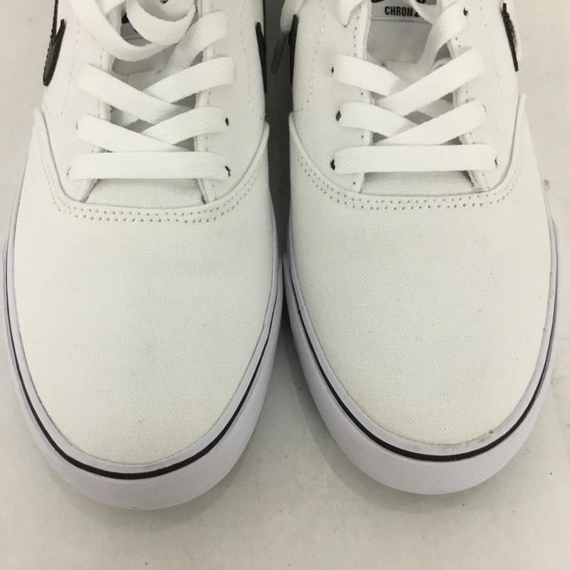 ナイキ NIKE スニーカー スニーカー DM3494-100 SB CHRON 2 CANVAS 25.5cm 25.5cm ロゴ、文字 白 / ホワイト /  メンズ USED 古着 中古 10130409