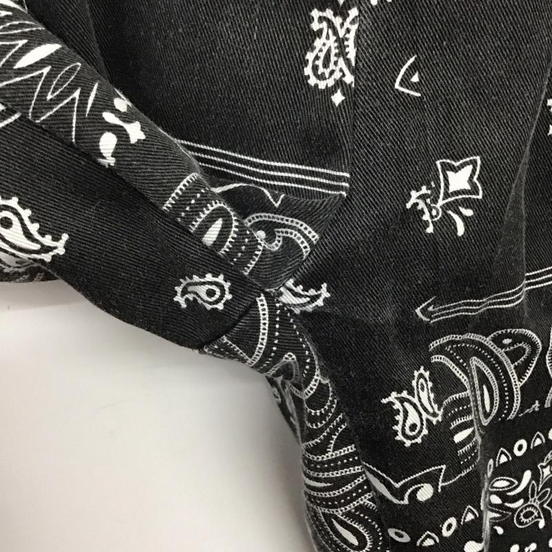 フリークスストア FREAK S STORE パンツ ワークパンツ、ペインターパンツ ワイドパンツ カジュアルパンツ ワークパンツ L プリント ダークグレー / ダークグレー /  メンズ USED 古着 中古 10145987