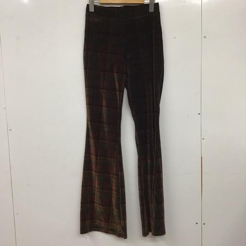 ザラ ZARA ボトムス ボトムス M チェック マルチカラー / マルチカラー /  レディース USED 古着 中古 10139478