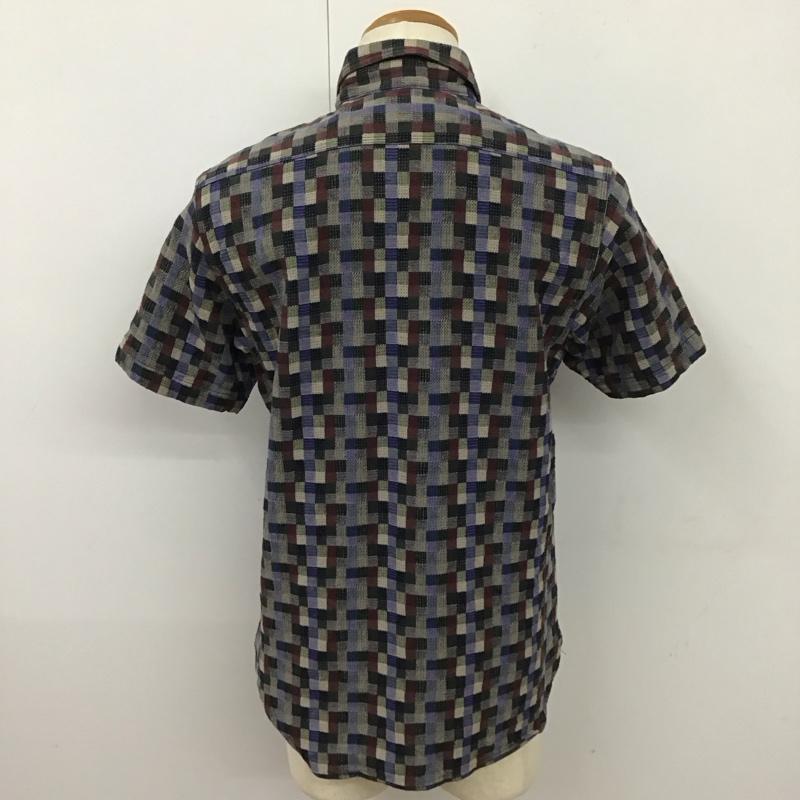 シュガーケーン SUGAR CANE シャツ、ブラウス 半袖 M チェック マルチカラー / マルチカラー /  メンズ USED 古着 中古 10113088