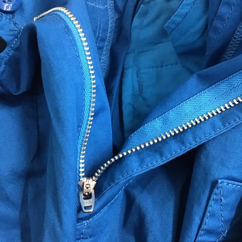 スライ SLY スカート ロングスカート 030gsz31-4200 MANY POCKET 2WAY スカート 2 無地 青 / ブルー /  レディース USED 古着 中古 10119781