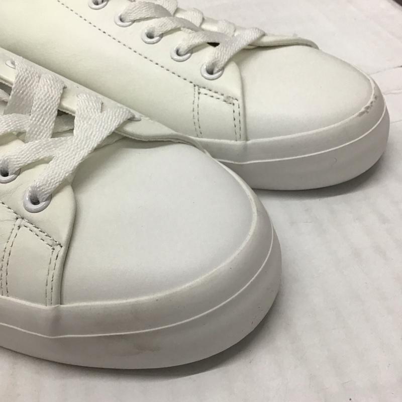 ポロラルフローレン POLO RALPH LAUREN スニーカー スニーカー 01087 J20 UK7.5 US：8.5 ワンポイント 白 / ホワイト /  メンズ USED 古着 中古 10121607