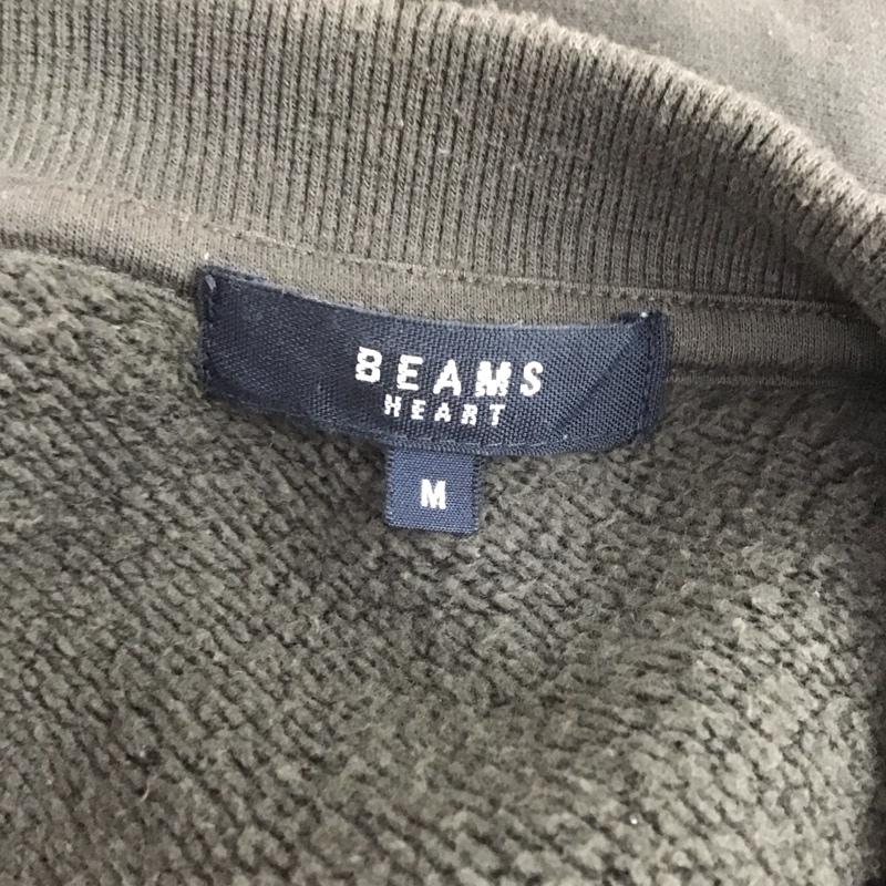 ビームス ハート BEAMS HEART トレーナー 長袖 長袖 M プリント 黒 / ブラック /  メンズ USED 古着 中古 10123623