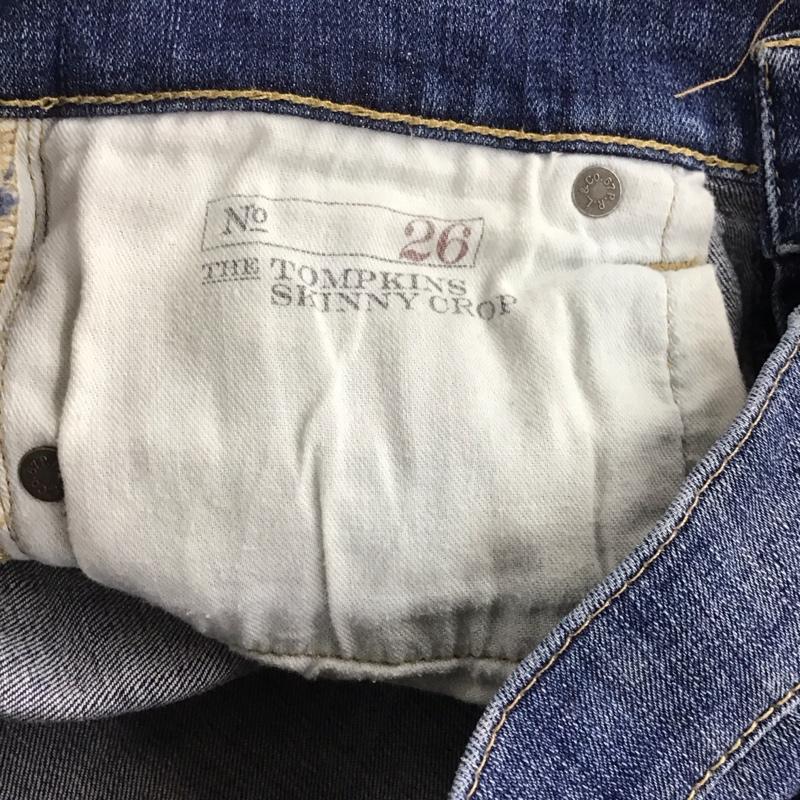 ラルフローレン RALPHLAUREN パンツ デニム、ジーンズ 26インチ 無地 青 / ブルー /  レディース USED 古着 中古 10144011
