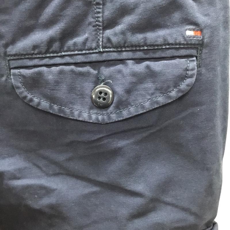 トミーヒルフィガー TOMMY HILFIGER パンツ ワークパンツ、ペインターパンツ 32インチ 無地 紺 / ネイビー /  メンズ USED 古着 中古 10110593