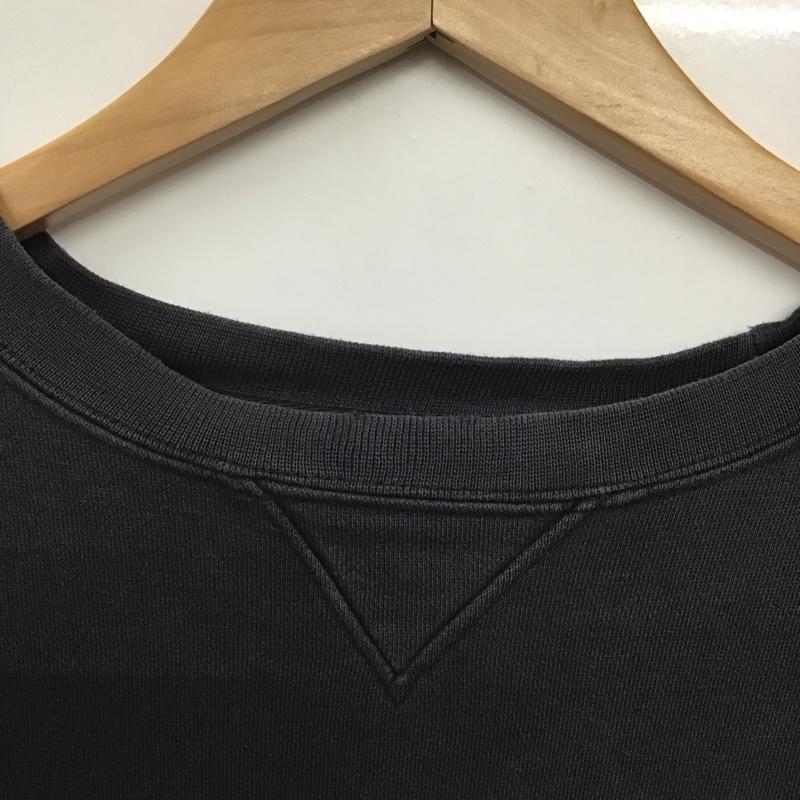 ナイキ NIKE トレーナー 長袖 長袖トレーナー スウェット クルーネック プルオーバー 古着 L ロゴ、文字 紺 / ネイビー /  メンズ USED 古着 中古 10141809