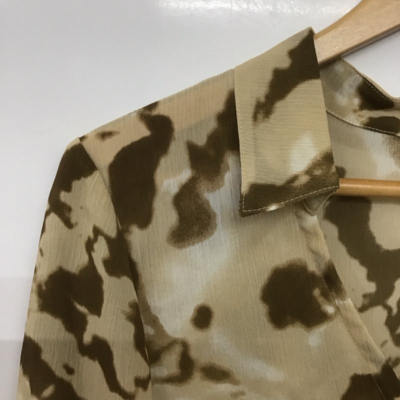 スライ SLY シャツ、ブラウス 長袖 030ESM30-3270 MARBLE DYE SHEER SH FREE  マルチカラー / マルチカラー /  レディース USED 古着 中古 10140468