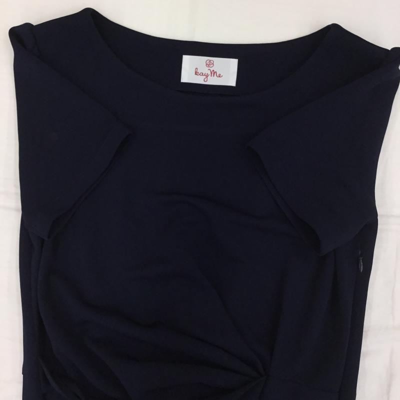 ユーズドクロージング used clothes ワンピース ロングスカート kay me ケイミー L 無地 紺 / ネイビー /  レディース USED 古着 中古 10115040