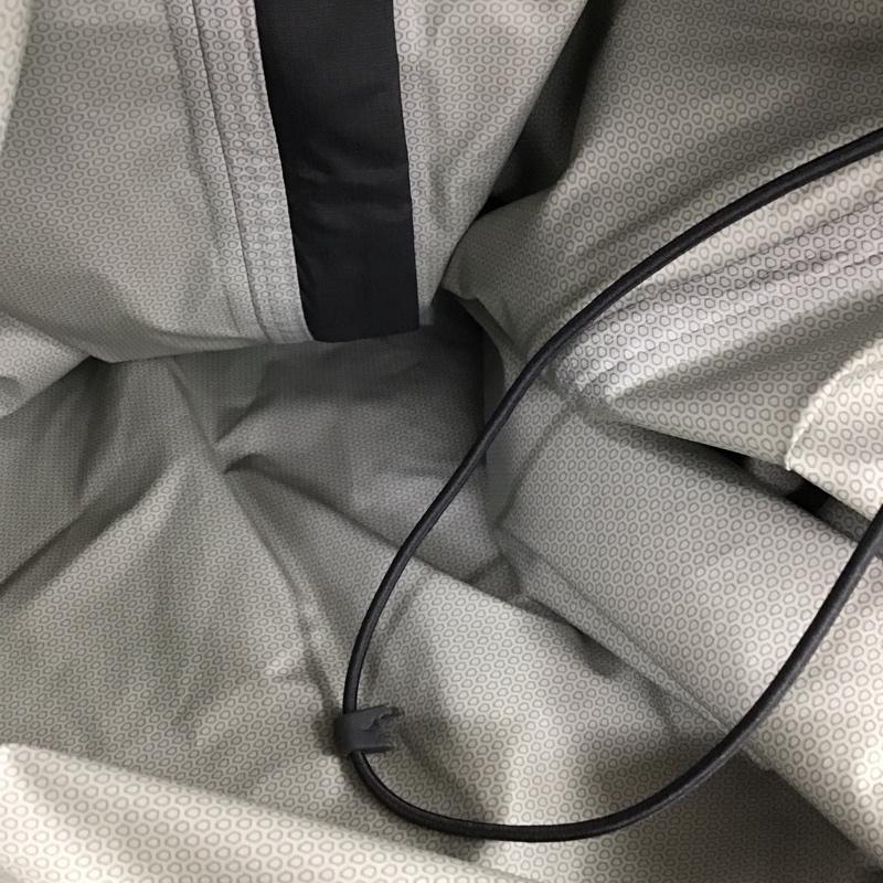 パタゴニア patagonia ジャケット、上着 ジャンパー、ブルゾン ジップアップジャケット ナイロンジャケット アウター パーカー M ロゴ、文字 ダークグレー / ダークグレー /  メンズ USED 古着 中古 10147377