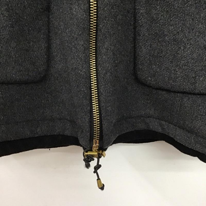 ザラベーシック ZARA BASIC ジャケット、上着 ジャケット、ブレザー ジップアップジャケットパーカー アウター XS 無地 ダークグレー / ダークグレー /  レディース USED 古着 中古 10145405