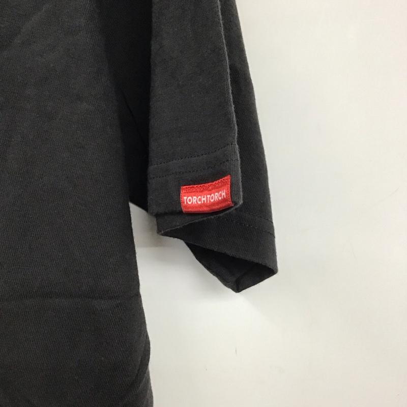 トーチトーチ TORCH TORCH Tシャツ 半袖 半袖カットソー プリントTシャツ クルーネックカットソー エイリアン XL プリント 黒 / ブラック /  メンズ USED 古着 中古 10134671