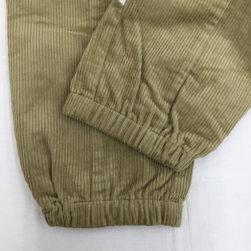 サプール SAPEur パンツ ワークパンツ、ペインターパンツ A0023-487 CORDUROY PANTS XL ロゴ、文字 茶 / ブラウン / X ベージュ / ベージュ /  メンズ USED 古着 中古 10143955