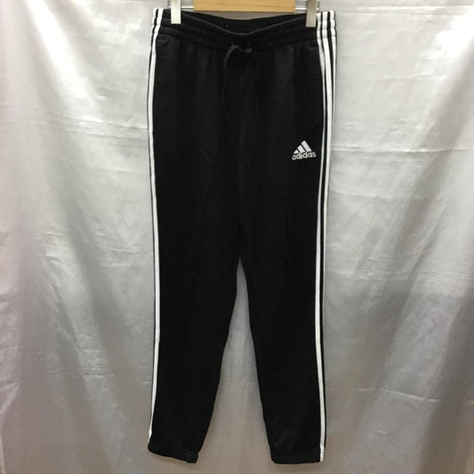 アディダス adidas ボトムス ボトムス GK8829 スウェットロングパンツ アスレチックパンツ テーパード ロゴ、文字 黒 / ブラック / X 白 / ホワイト /  メンズ USED 古着 中古 10118959