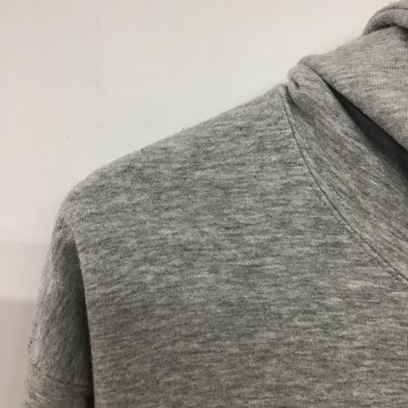 モンベル mont-bell パーカー 長袖 2104648 コットンパーカ プルオーバーパーカー XL ロゴ、文字 灰 / グレー /  メンズ USED 古着 中古 10145877