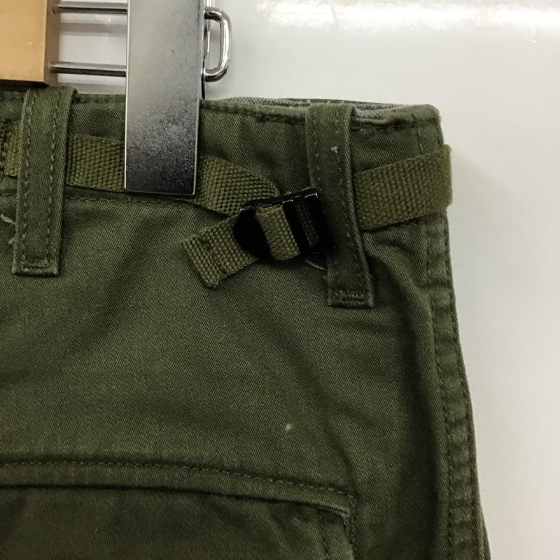 古着 USED パンツ ワークパンツ、ペインターパンツ achene カーゴパンツ ミリタリー アメリカ製 M 無地 カーキ / カーキ /  メンズ USED 古着 中古 10113932