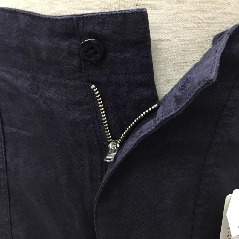シップス SHIPS パンツ ショートパンツ M 無地 紺 / ネイビー /  メンズ USED 古着 中古 10108754