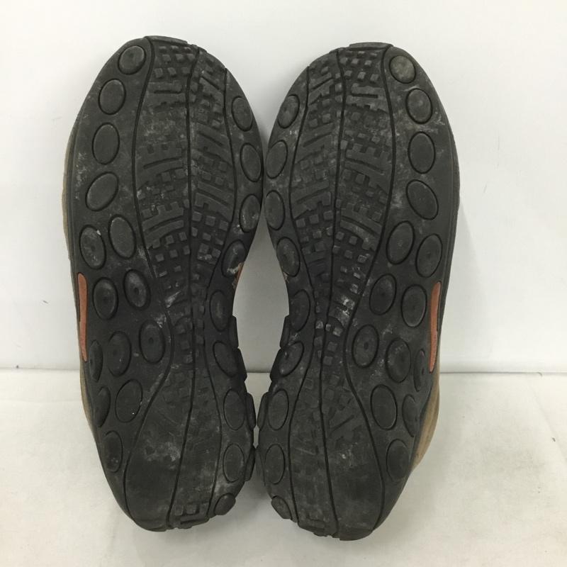メレル MERRELL スリッポン スリッポン J60787 ジャングルモック GUNSMOKE UK7 スニーカー US：7.5 ロゴ、文字 茶 / ブラウン /  メンズ USED 古着 中古 10148410